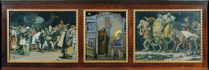 Vánoční triptych od Anton Josef von Kenner