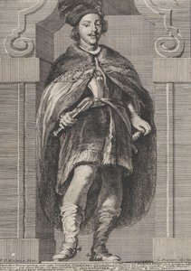 Portrét rakouského kardinála Infante Ferdinanda, 1728.