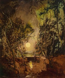Anton Müller-Wischin Východ měsíce od Anton Müller Wischin