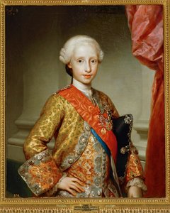 Kojenec Antonio Pascual de Bourbon ... (malba na plátně) od Anton Raphael Mengs