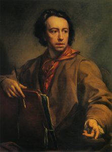 Italština:  Autoritratto Autoportrét od Anton Raphael Mengs