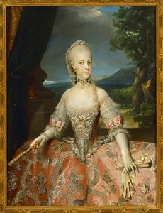 Marie Caroline de Lorena (malba na plátně) od Anton Raphael Mengs