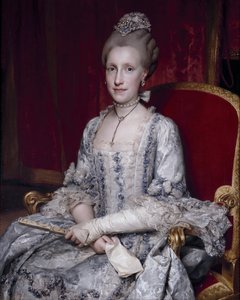 Portrét infantky Marie Luisy Španělské 1745-1792, císařovna Svaté říše římské, 1770 od Anton Raphael Mengs