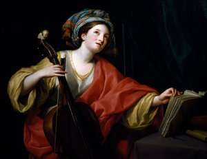 Svatá Cecílie, od Antona Raphaela Mengse