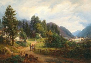 Pohled na Bad Ischl