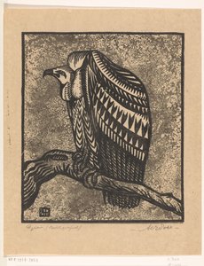 Gier (původní název na objektu) od Anton Vincent Emanuel Pohl (signed by artist)