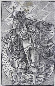 Stvoření světa, z Worms Bible, 1529.
