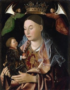 Panna s dítětem od Antonello da Messina