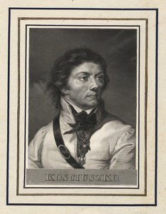 Portrét Tadeusze Kosciuszka 1746-1817 od Antoni Oleszczynski