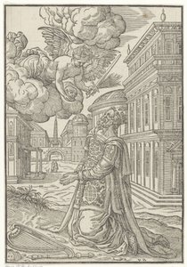 Klečící David od Antoni van Leest