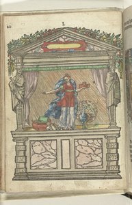 Jeviště s Juno, 1578 od Antoni van Leest