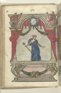 Scéna s personifikací prozřetelnosti (Providentia), 1578