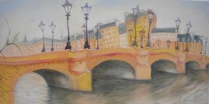 Pont Neuf et Ile de la Cite, 2010 od Antonia Myatt