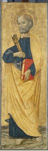Apoštol Petr, cca 1500 (tempera na topolovém dřevě) od Antoniazzo Romano