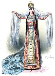 Massenet - Esclarmonde - Sibyl Sanderson, role Esclarmonde, prolog 1. scéna - Antonin-Marie Chatinière, 1889