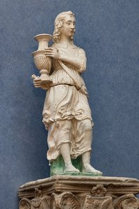 Držák svícnu anděl od Antonio (manner of) Rossellino