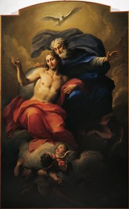 Sláva svatého Ignáce, Antonio Balestra (1666-1740) (olej na plátně)
