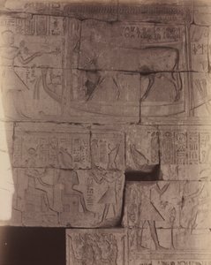 Deir el-Medineh, posvátná loď od Antonio Beato
