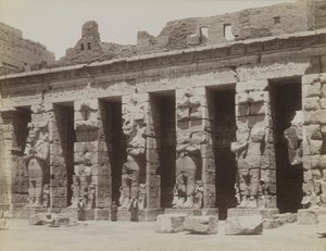 Medinet Habu od Antonio Beato