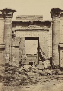Medinet Habu: Římské sloupy