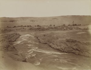 Peřeje u nilského kataraktu, Egypt