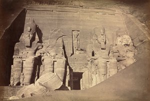 Chrám Ramesse II, Abu Simbel od Antonio Beato