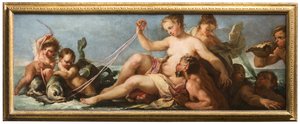 The Triumph of Amphitrite, c.1716-22 (olej na plátně)