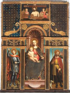 Polyptych Panny Marie Útěchy od Antonio Brea