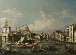 Ústí Canal Grande od Giovanni Antonio Canal