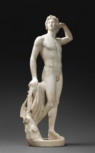 Apollón korunující sám sebe od Antonio Canova