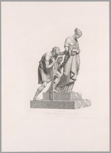 Charita, z Oeuvre de Canova od Antonio Canova