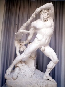 Herkules a Lycas od Antonia Canovy (1757 - 1822). od Antonio Canova
