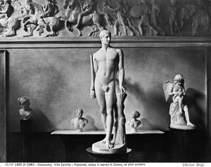 Palamede, Mramorová síň (mramor) od Antonio Canova