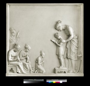 Učení, 1795 (sádra) od Antonio Canova