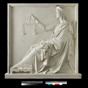 Spravedlnost, 1793 (sádra) od Antonio Canova