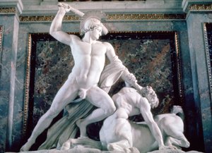 Theseus a Kentaur, 1804-1819