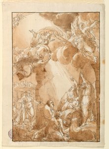 Narození Krista od Antonio Cavallucci