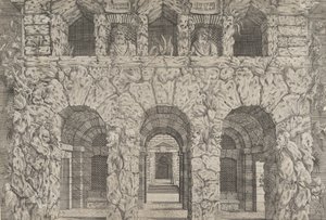 Grotto, ca. 1545. od Antonio Fantuzzi