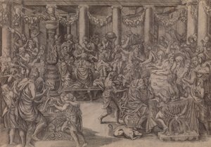 Banket Scipia, 1543. od Antonio Fantuzzi