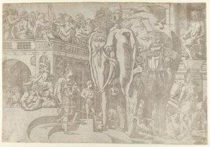 Královský slon, 1542-45. od Antonio Fantuzzi