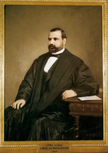 Portrét Nicolase Maria Rivera (1814-1878), španělského politika a vůdce Demokratické strany