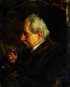 Portrét umělcova otce od Antonio Mancini