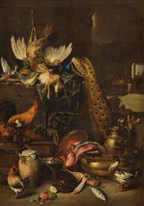 The Larder, pravděpodobně c. 16501660. od Antonio Maria Vassallo