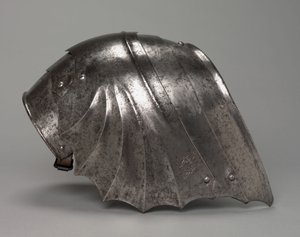 Gotický vějířovitý pavilon, kolem 1485-1500 (ocel) od Antonio Missaglia