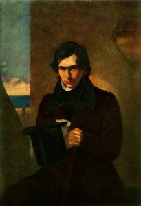 Portrét básníka Nestora Vasiljeviče Kukolnika, 1836, 1965.