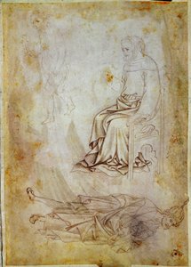 Kresba Antonio di Puccio Pisano dit Pisanello (1395-1455) Chantilly, Musee Conde od Antonio Pisanello