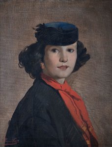 Portrét Neriny Badioli, cca 1866.