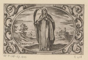 H. Asella Romeinse martelaressen (název série) Imagini di moltes vergini Rom v mučednictví (název série) od Antonio Tempesta