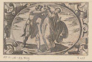 H. Victoria Romeinse martelaressen (název série) Imagini di moltes vergini Rom v mučednictví (název série) od Antonio Tempesta