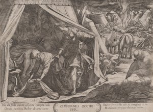 Deska 23: Judita a Holofernes, z 